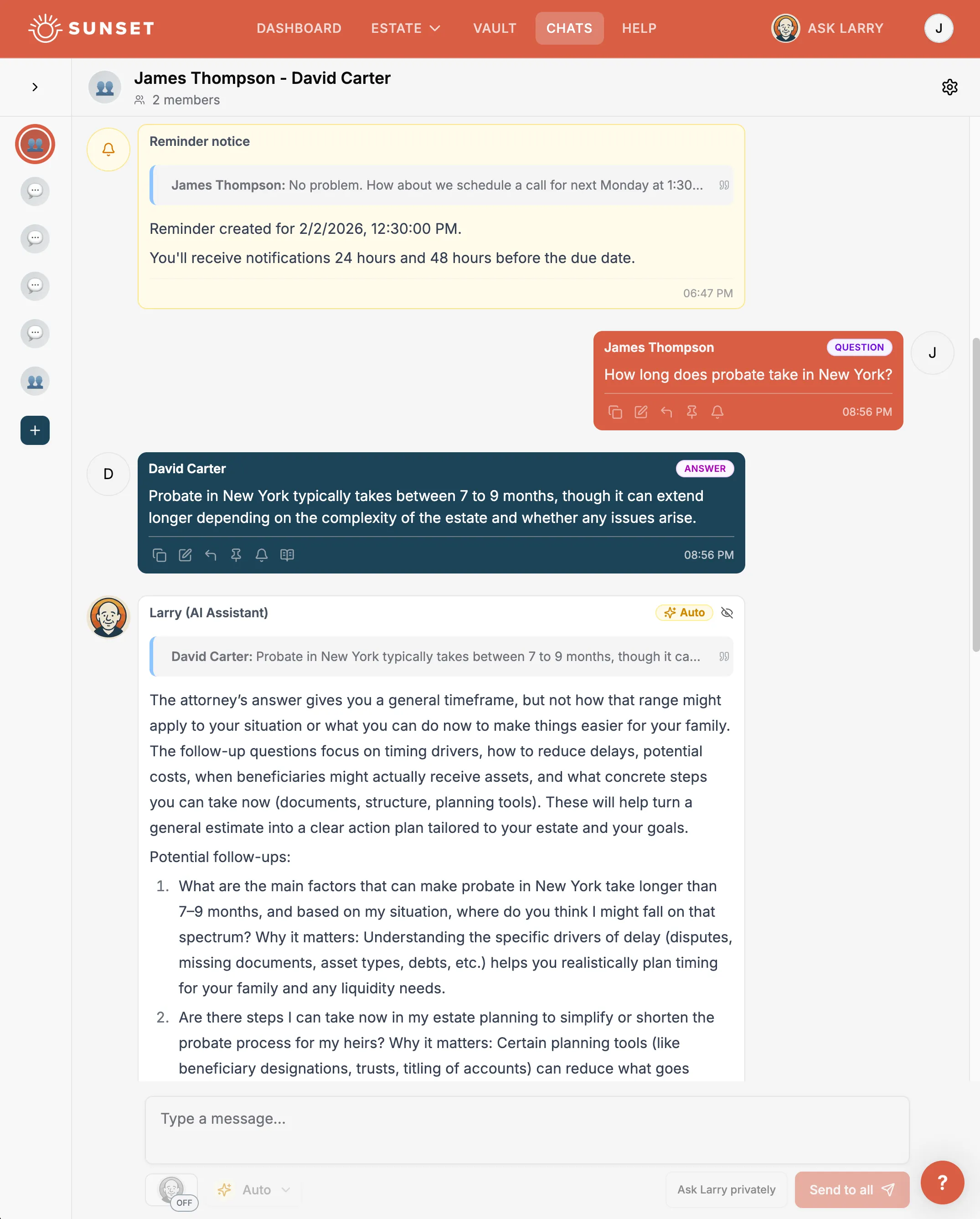 icon related to We Don't Replace Attorneys.<br>We Enhance Every Conversation.